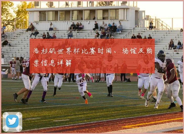 洛杉矶世界杯比赛时间、场馆及购票信息详解